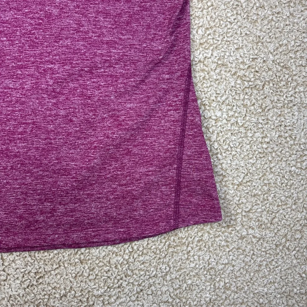 Nike Element 1/2 Zip Pink Heather L/S Running Athletic Top (481320) Small